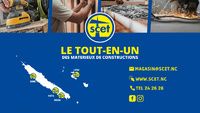 SCET - Aménagement bois int/ext - Asphalte / Goudron - Charpentier Couvreur - iBat.nc