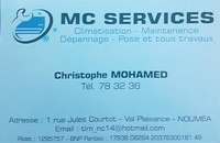 MC Services - Climatisation / Frigoriste - Dépannage / Multi-Services - Electricité Générale - iBat.nc