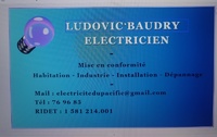 LUDOVIC BAUDRY - Dépannage / Multi-Services - Electricité Générale - Conformités des installations éléctriques - iBat.nc