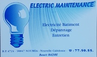 Electric  Maintenance - Dépannage / Multi-Services - Electricité Générale - iBat.nc